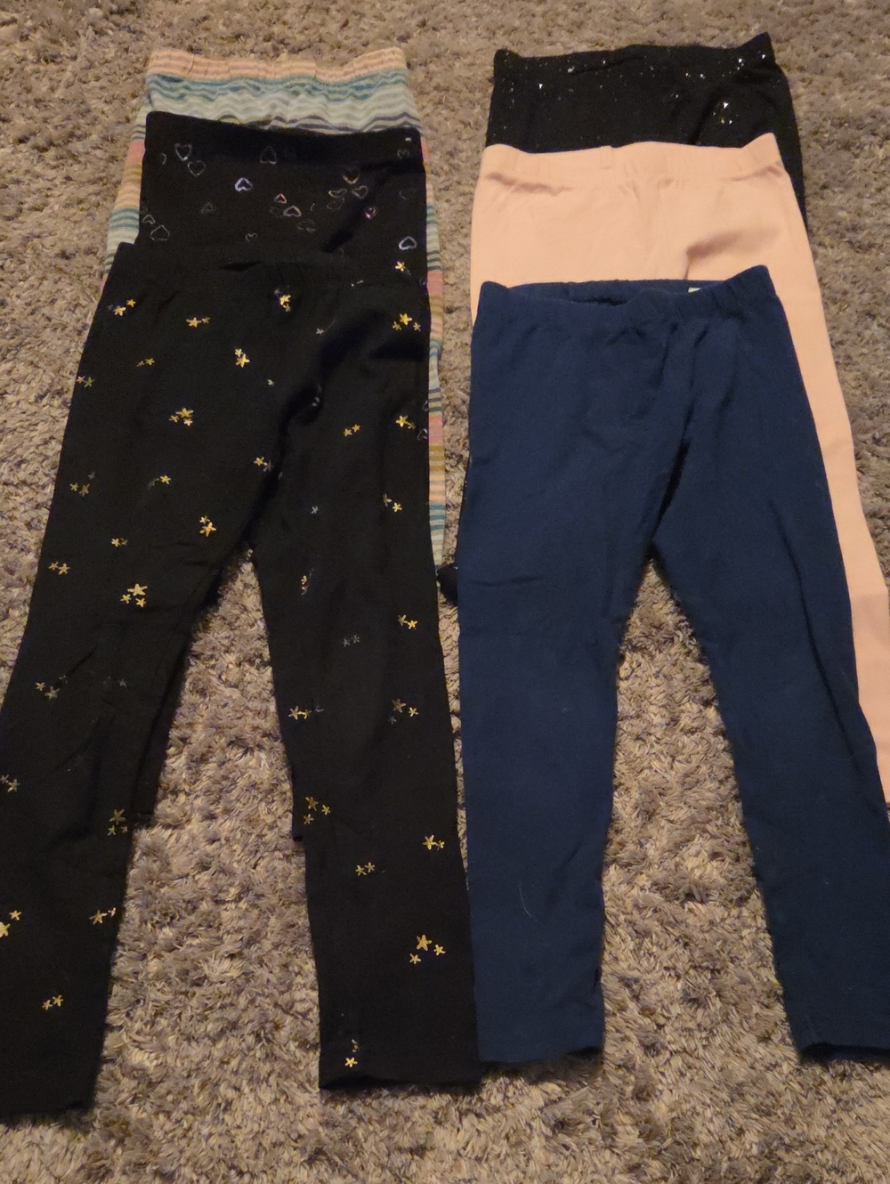 6 Girls' Leggings